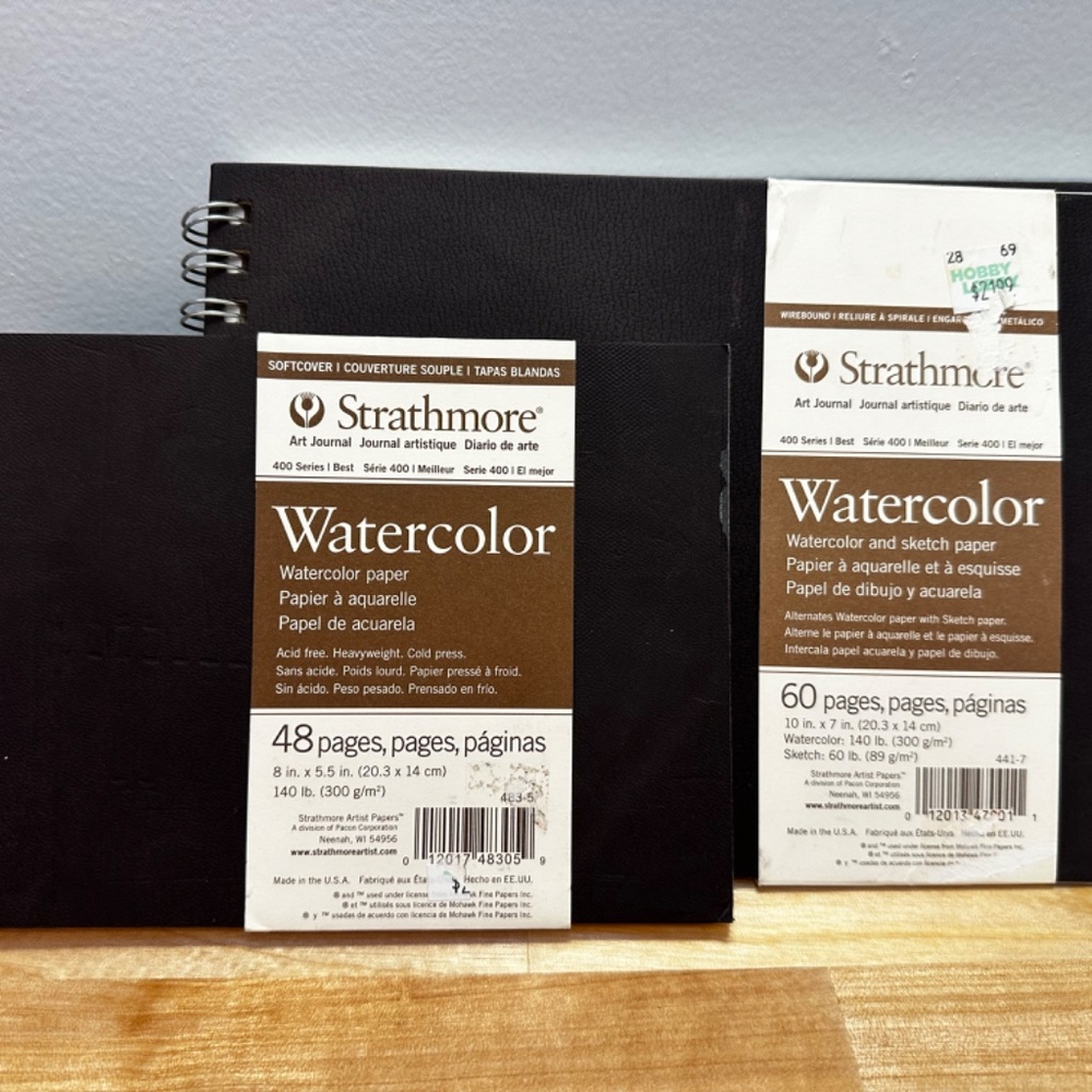 Strathmore Watercolor Paper x2
